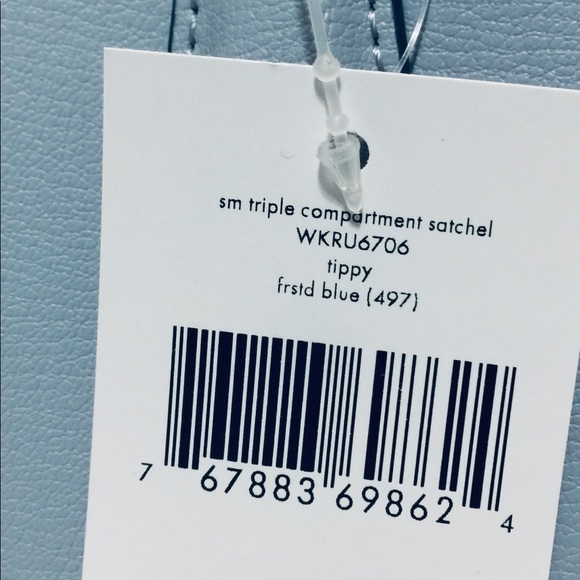 Kate Spade Triple Compartment Satchel Crossbody … - Picture 6 of 8